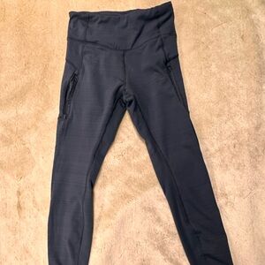 Avia Black High-Waist Pocket Leggings